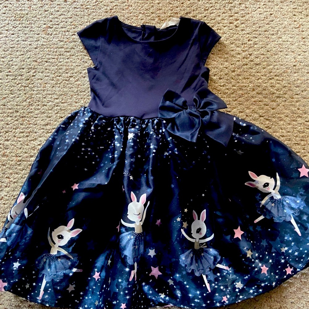 Semi formal little girls winter/fall dress